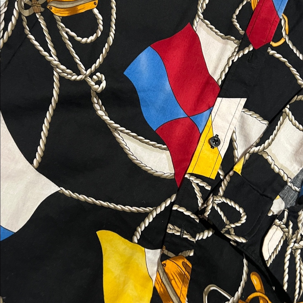 Ralph Lauren Multicolor Nautical Print Shirt - Picture 4 of 7